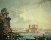 Carlo Bonavia Naples oil painting on canvas
